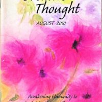 Creative Thought Magazine August 2010