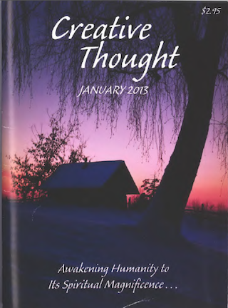 Creative Thought Magazine - January 2013