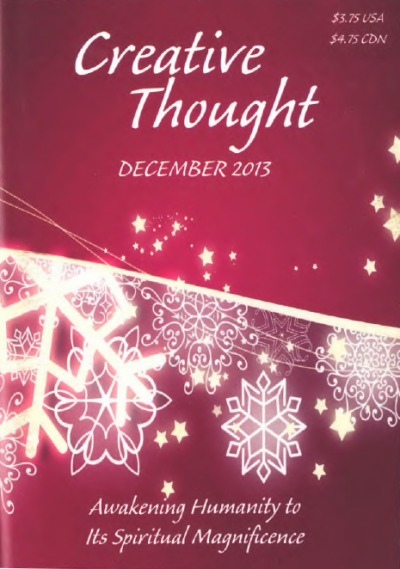 Creative Thought Magazine 12 December 2013