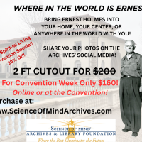 Ernest Holmes 2 Foot Cutout