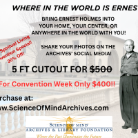 Ernest Holmes 5 Foot Cutout