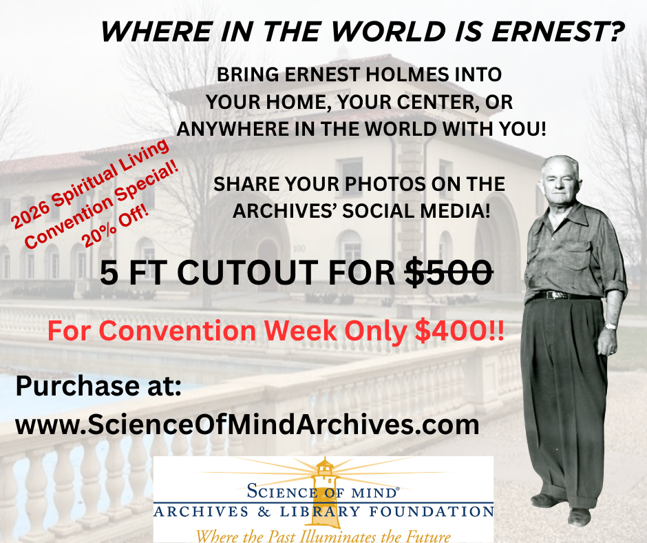 Ernest Holmes 5 Foot Cutout