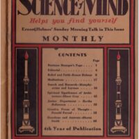 Science of Mind Magazine 03 March 1931