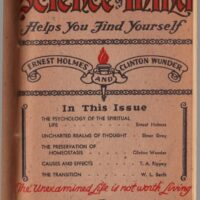 Science of Mind Magazine 06 June 1932