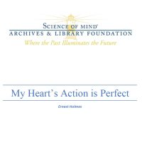 My Heart's Action is Perfect